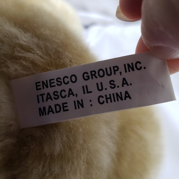 Vintage Cherished Teddies Frienship Teddy Bear Plush 10" Stuffed Animal Posable - Picture 12 of 14